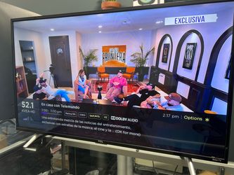 TCL 43” SMART TV LED FULL HD ROKU TV WITH ORIGINAL REMOTE CONTROL 💯📺👍⭕️✅