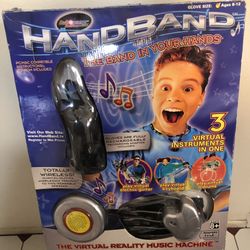 Hand Band Virtual #Instruments 3 in1 Band Drums Electric Guitar Keyb