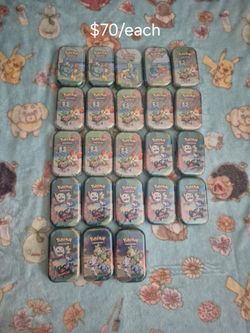 Pokemon Celebrations 25th Anniversary Mini Tin  $70/each