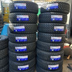 SET 265/70/17 ATLANDER NEW ALL TERRAIN NUEVAS MONTADAS Y BALANCIADAS