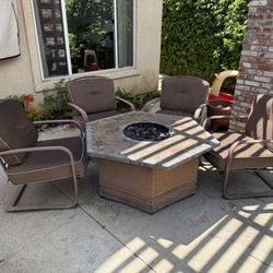Propane Fire Pit And/Or Outdoor Chairs