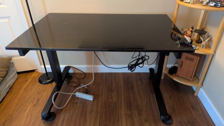 Electric stand up desk (black)