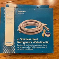 6’ Stainless steel Refrigerator Waterline Kit (NEW)