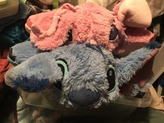 Brand New Stitch pillows the boy and girl