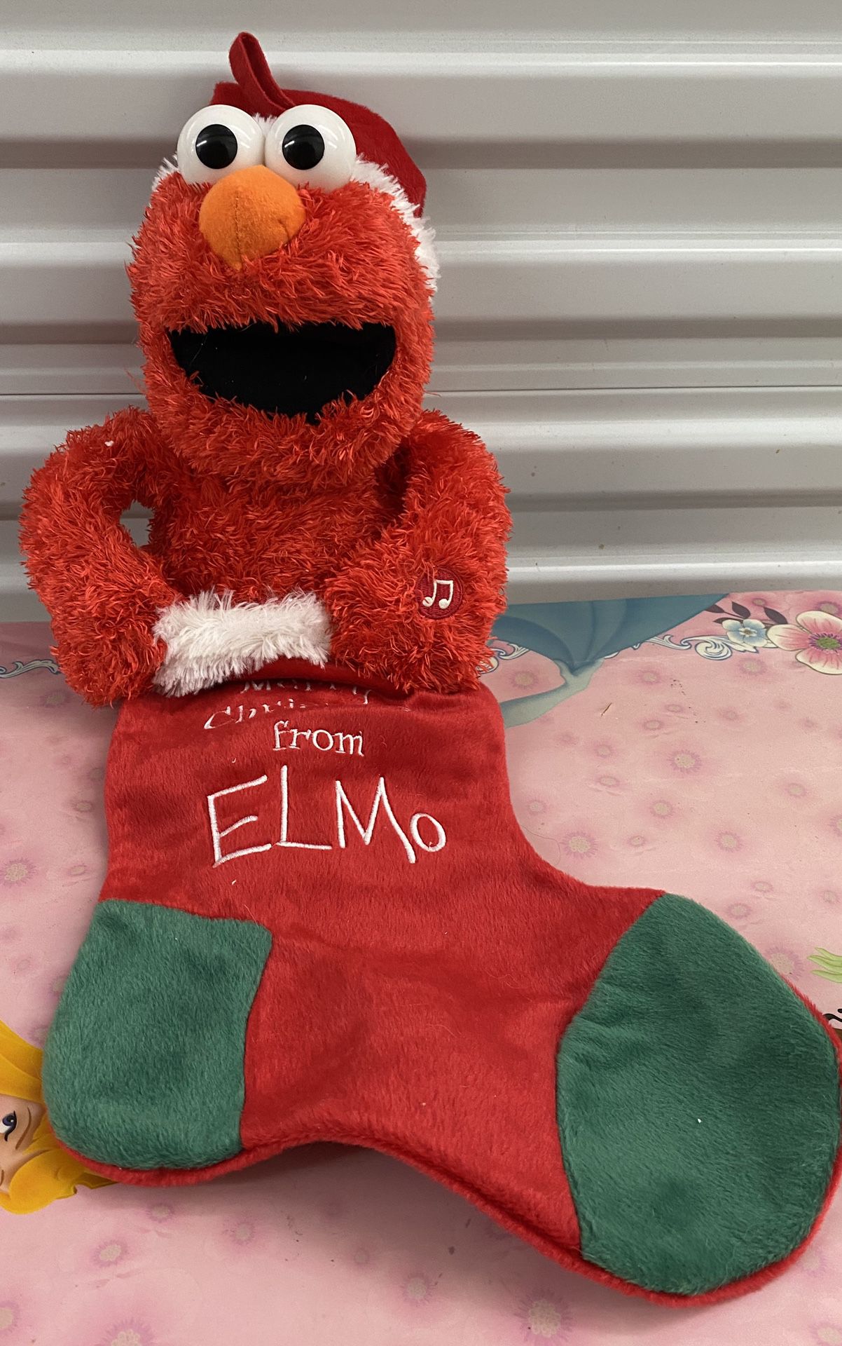 Sesame Street Christmas Elmo Stocking