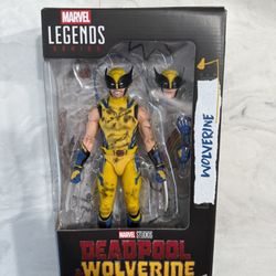 Marvel legends Wolverine Used In Box Deadpool