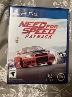 Need For Speed Payback PS4 Game