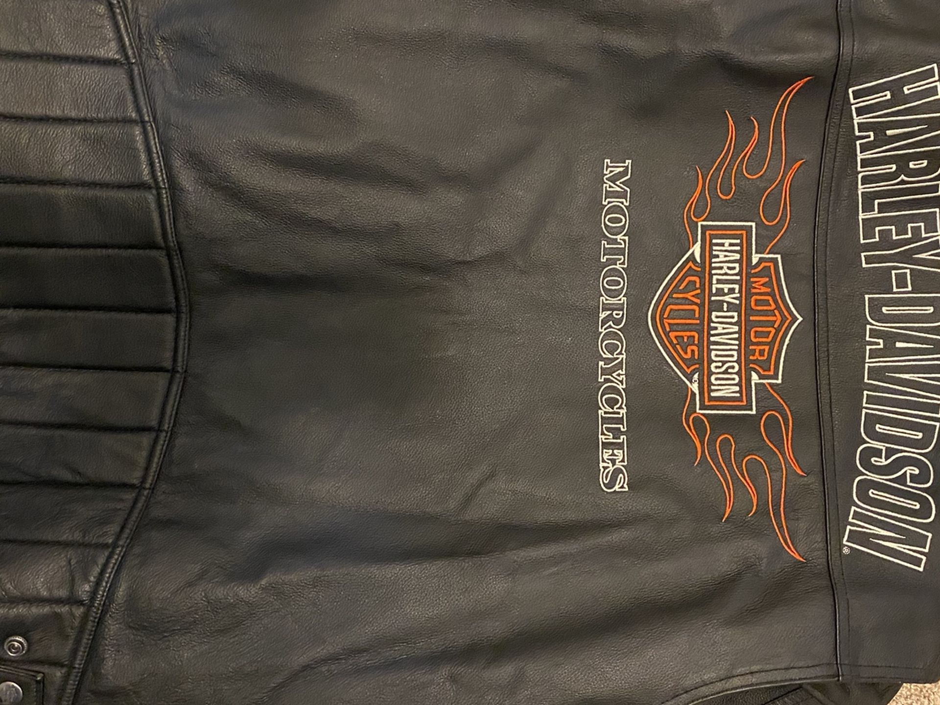 Leather Harley Davidson Jacket XL