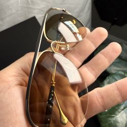 Chrome Hearts Custom Gold Sun Glasses (One of a kind)