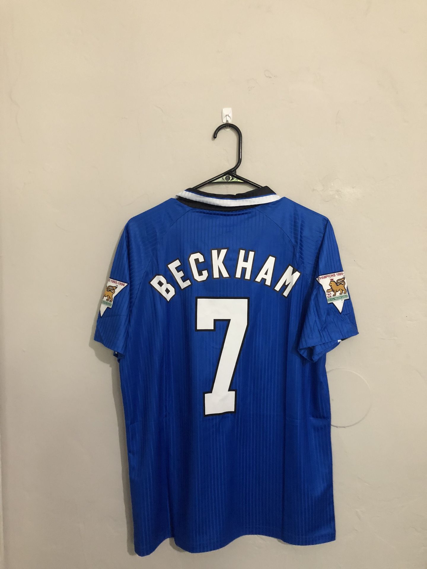 Manchester United 1996-97 3rd Beckham Jersey (small Medium Large XL)