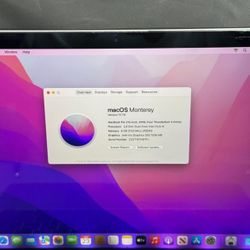 MacBook Pro 13” 2016 Touch Bar in space gray
