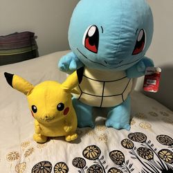 Pokémon Squirtle & Pikachu