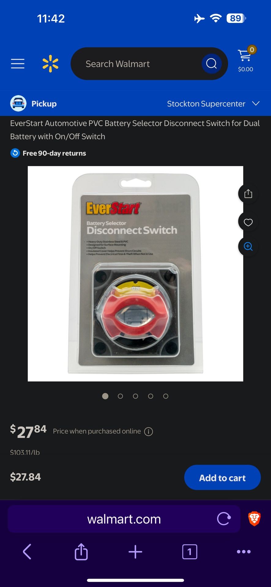 Battery Disconnect Switch