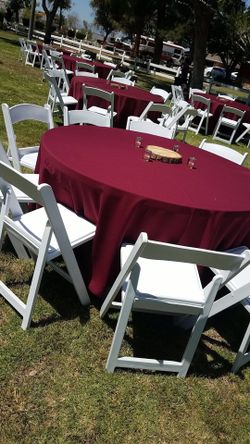 Resin chairs/tables/tents