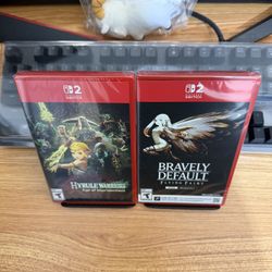 Hyrule Warriors Age of Imprisonment + Bravely Default Flying Fairy HD Remaster for Nintendo Switch 2