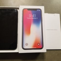 iPhone X Factory unlocked 
