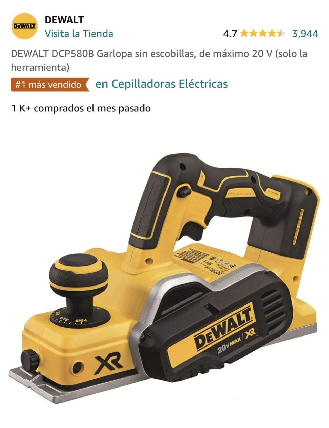 brushless hand planer (cepilladora Manual Sin Escobilla)