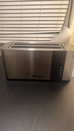 Mueller Stainless Steel 2-Slice Toaster