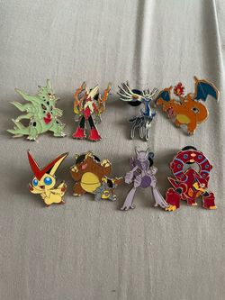 Pokémon Enamel Pin Collection Set of 8