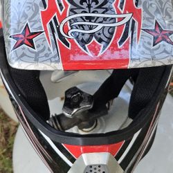 Youth Large  Motorcross helmet New