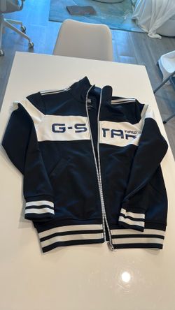 G-Star Raw Black and White zip up jacket - S