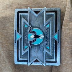 Harley Davidson Belt Buckle Fine Pewter