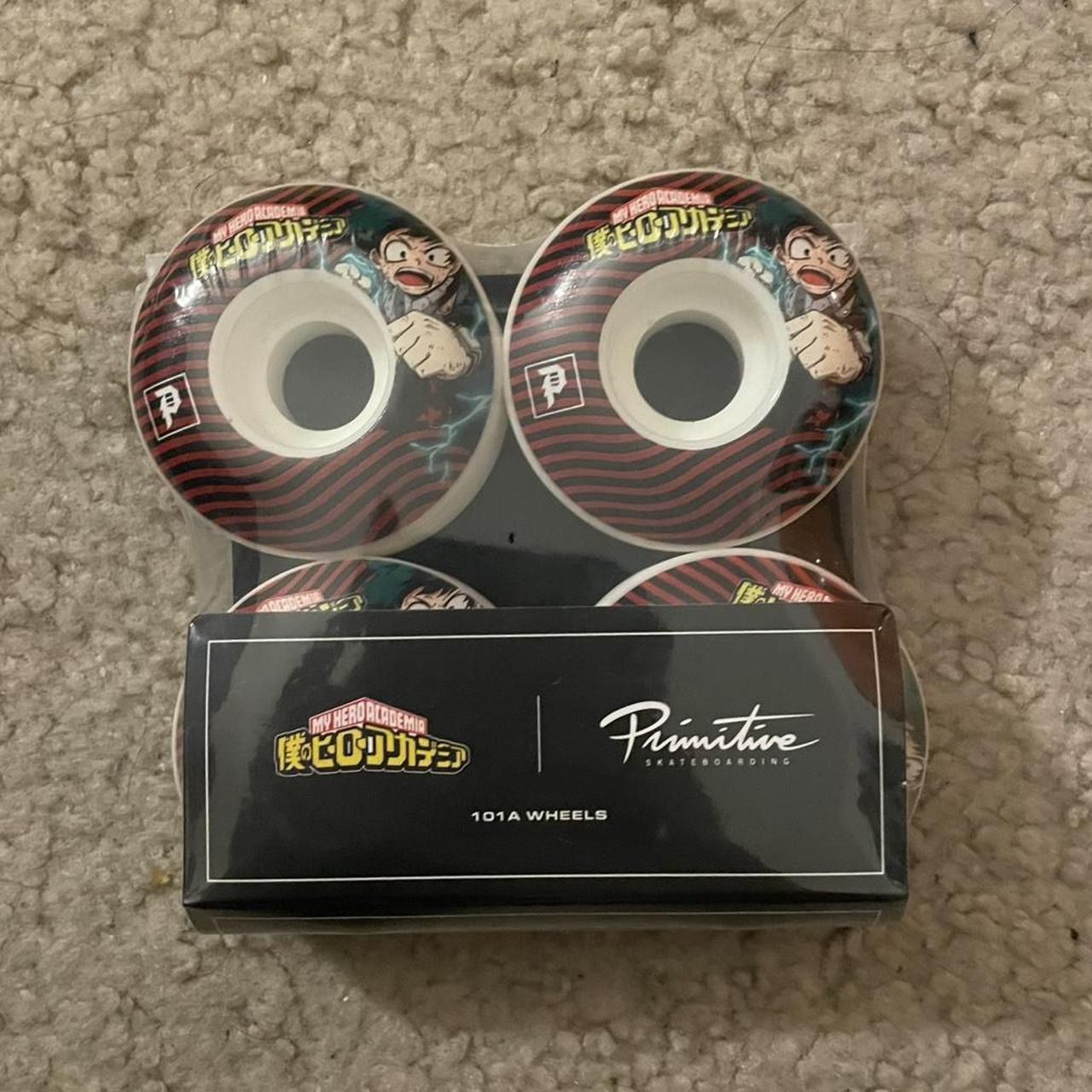 Primitive Skate x My Hero Academia Deku Izuku Midori Skateboard Wheels 52mm