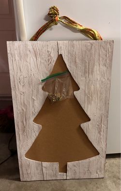 Christmas card display