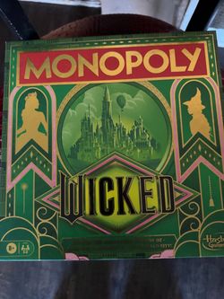 Wicked monopoly board game