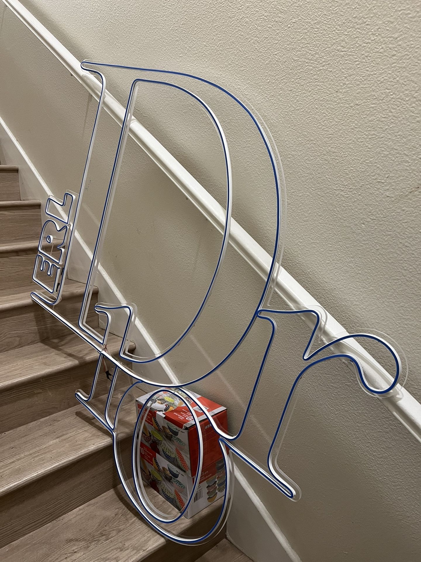 DIOR LED SIGN TWO MADE ONLY