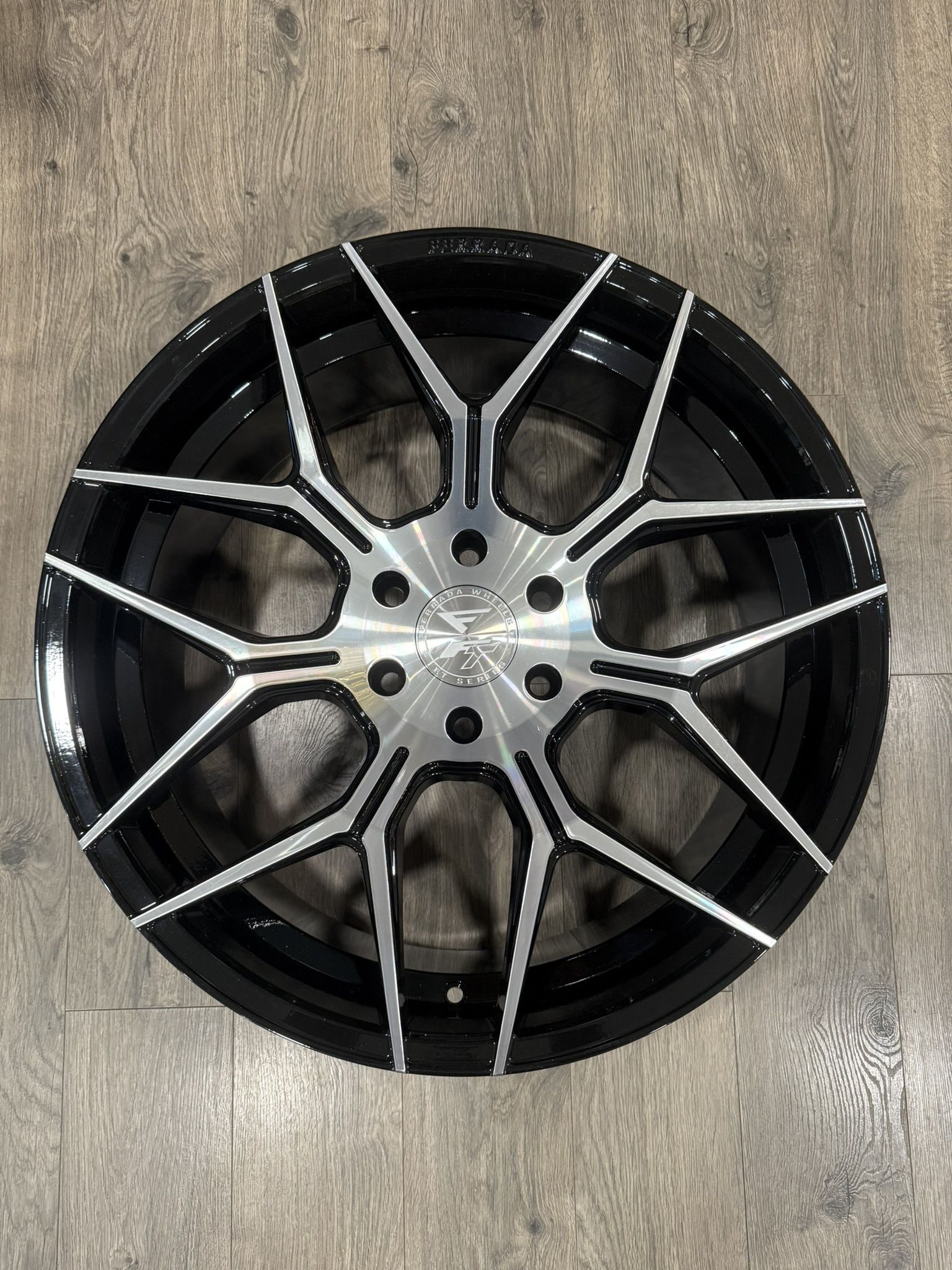 Ferrada Wheels FT3 22x9.5 machine Black 6x139.7 Set of 4 wheels GMC Chevrolet