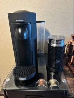 Nespresso Vertuo Coffee Maker Bundle – Frother, & Pod Drawer. Excellent Condition - $150 OBO