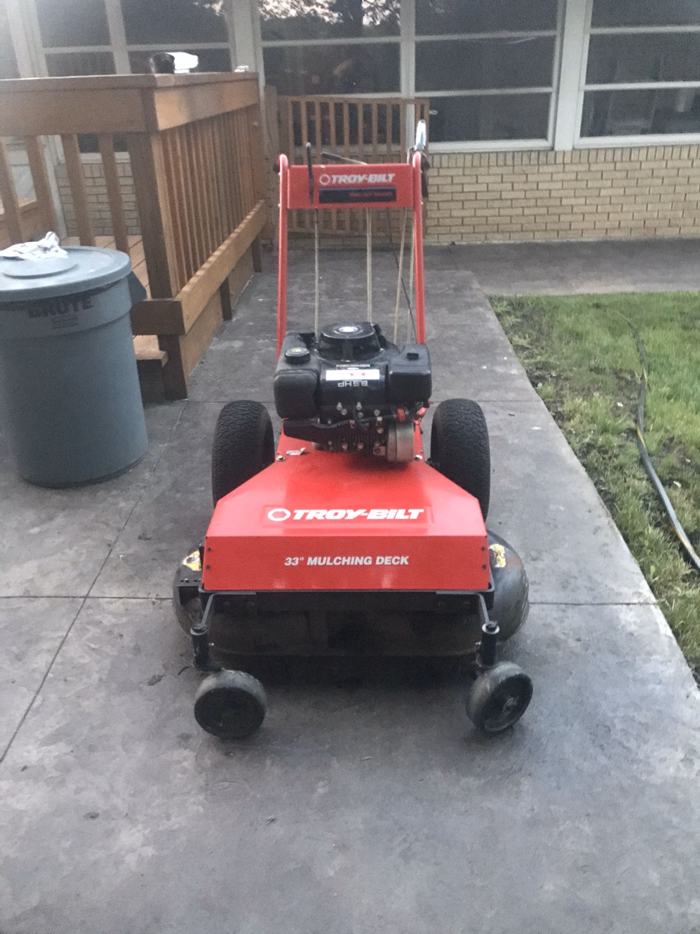 Troy-Bilt 33 inch lawn mower
