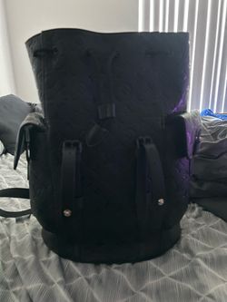 LV Backpack , Gucci Slides