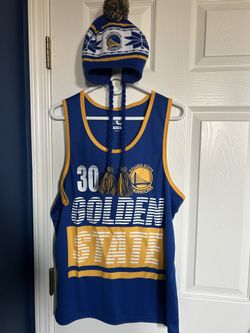 Stephen Curry Golden State Warriors Jersey And Beanie