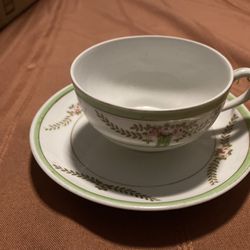 Vintage Bone China Teacup and Saucer set