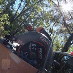 Brand New Ridges Cordless Skill Saw and Grinder And Impact 