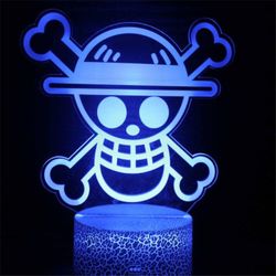 Jolly Roger
 Anime 3D Desk Lamp