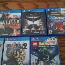 PS4  Games 