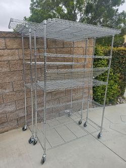 HDX Metal shelves