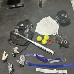 Girls Softball Lot If Stuff