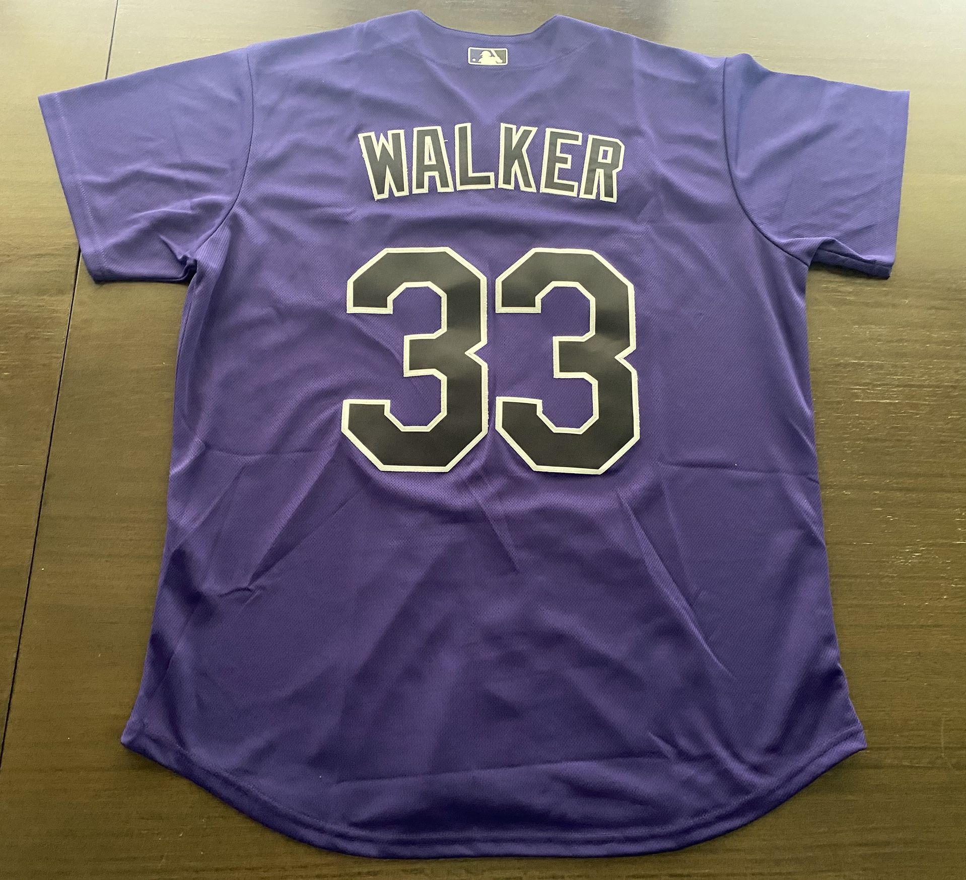 Larry Walker Nike Colorado Rockies Large Nike Baseball Jersey New Baseball HOF L