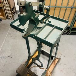 Vintage Heavy Cast Iron Industrial Press Molding Machine