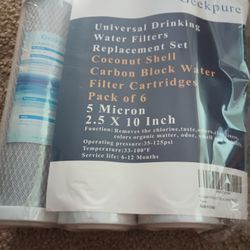 Water Filter Cartridges