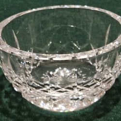 WATERFORD MINI OPEN SUGAR BOWL, Cut Lead Crystal, 3 1/4", Made in Ireland