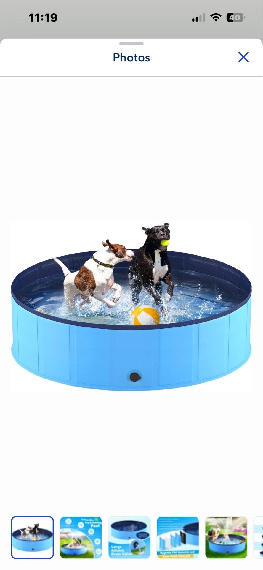 Pet/dog/kid pool brand new