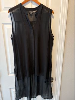 Mossimo Black Sleeveless Blouse Tunic women’s size XXL clothes - Simi Valley