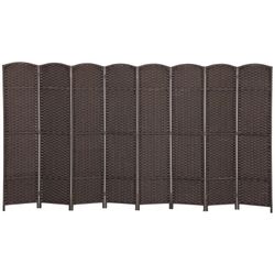 Folding Room Divider Screen 8 Panels