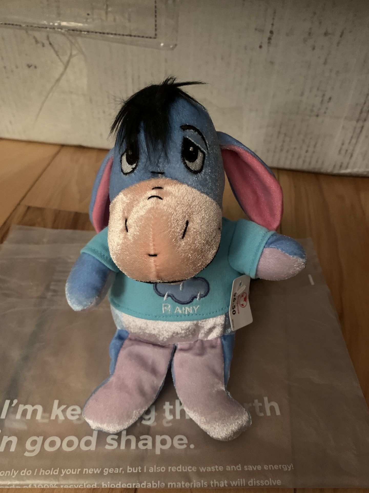 Eeyore Plush Toy From Winnie The Pooh - New