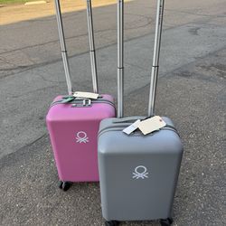 DELSEY Paris x Benetton Carry-On LUGGAGE 22” Spinner – Hardside TSA Lock – $69 EACH